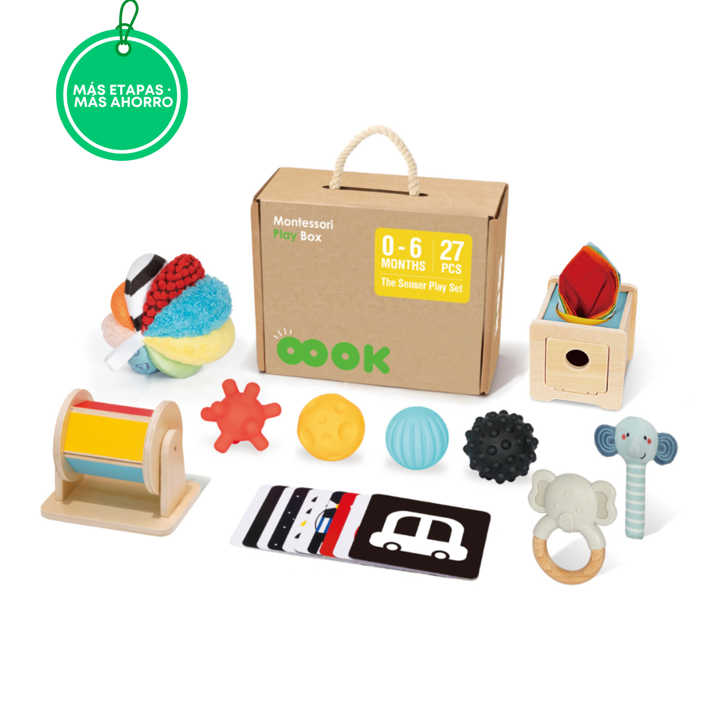 Set Montessori · Primeros Meses · 0-6 meses