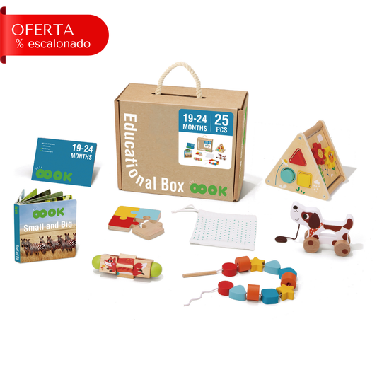 Set Educativo Montessori 6 en 1 | Etapa 19-24 Meses | + Guía Montessori GRATIS
