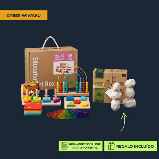 Set Montessori · Rumbo a los 3 Años · 25-36 meses · Edición Cyber