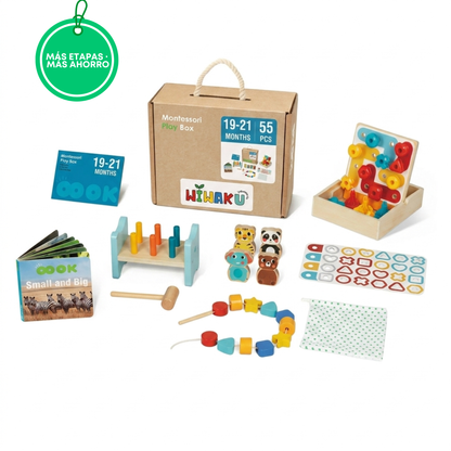 Set Montessori · Curioso · 19-21 meses