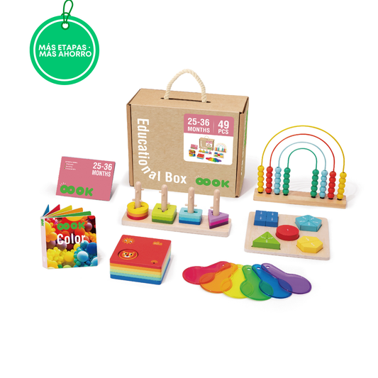 Set Montessori · Rumbo a los 3 Años · 25-36 meses