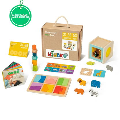 Set Montessori · Pensador · 31-36 meses
