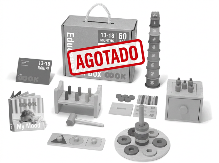 Set Educativo Montessori 6 en 1 | Etapa 13-18m