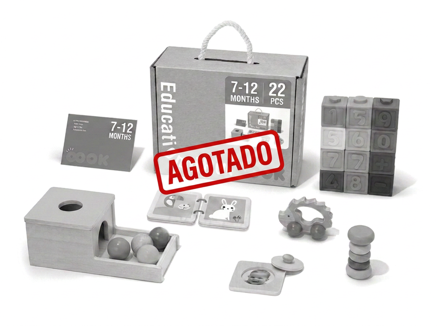 Set Educativo Montessori 6 en 1 | Etapa 7-12m
