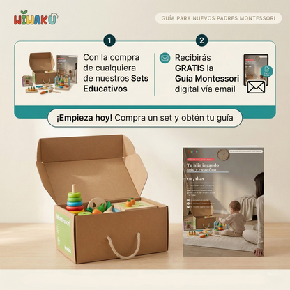 Set Montessori · Rumbo a los 3 Años · 25-36 meses