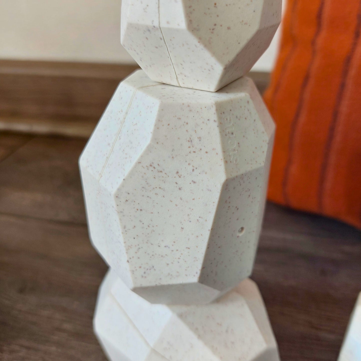 juego de piedras de equilibrio que se apilan. 