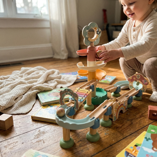 Rampa Musical Montessori · Bosque · Madera · 18 meses+