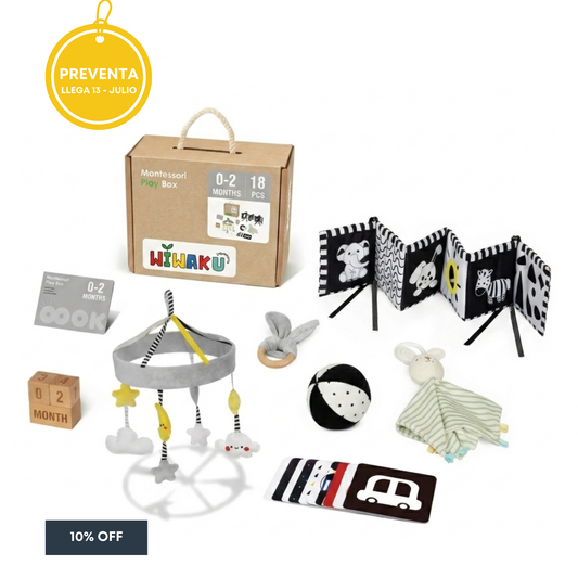 Set Montessori · Primeras Semanas · 0-2 meses · Preventa