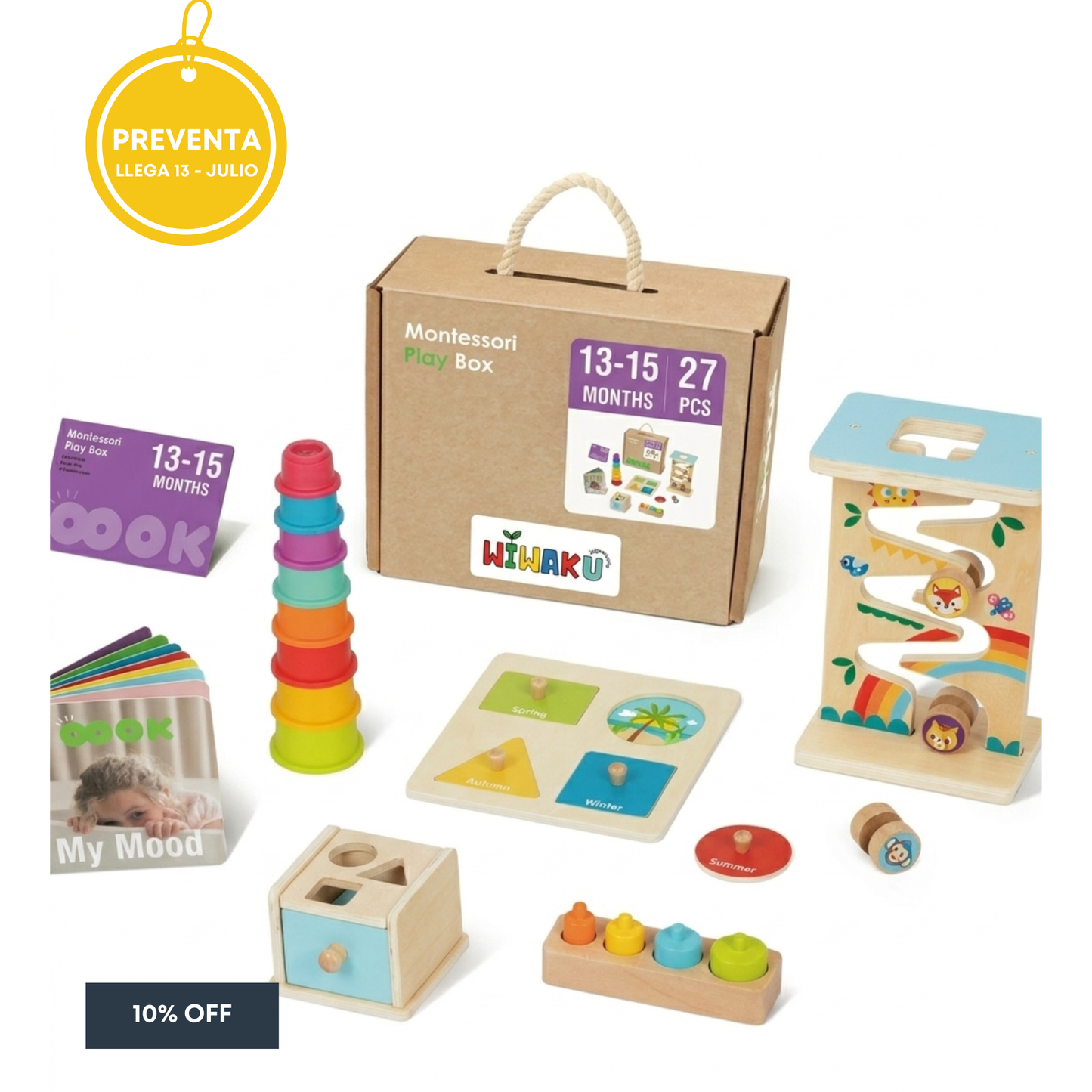 Set Montessori · Explorador · 13-15 meses · Preventa