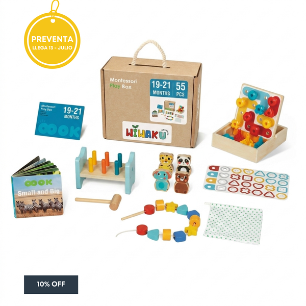Set Montessori · Curioso · 19-21 meses