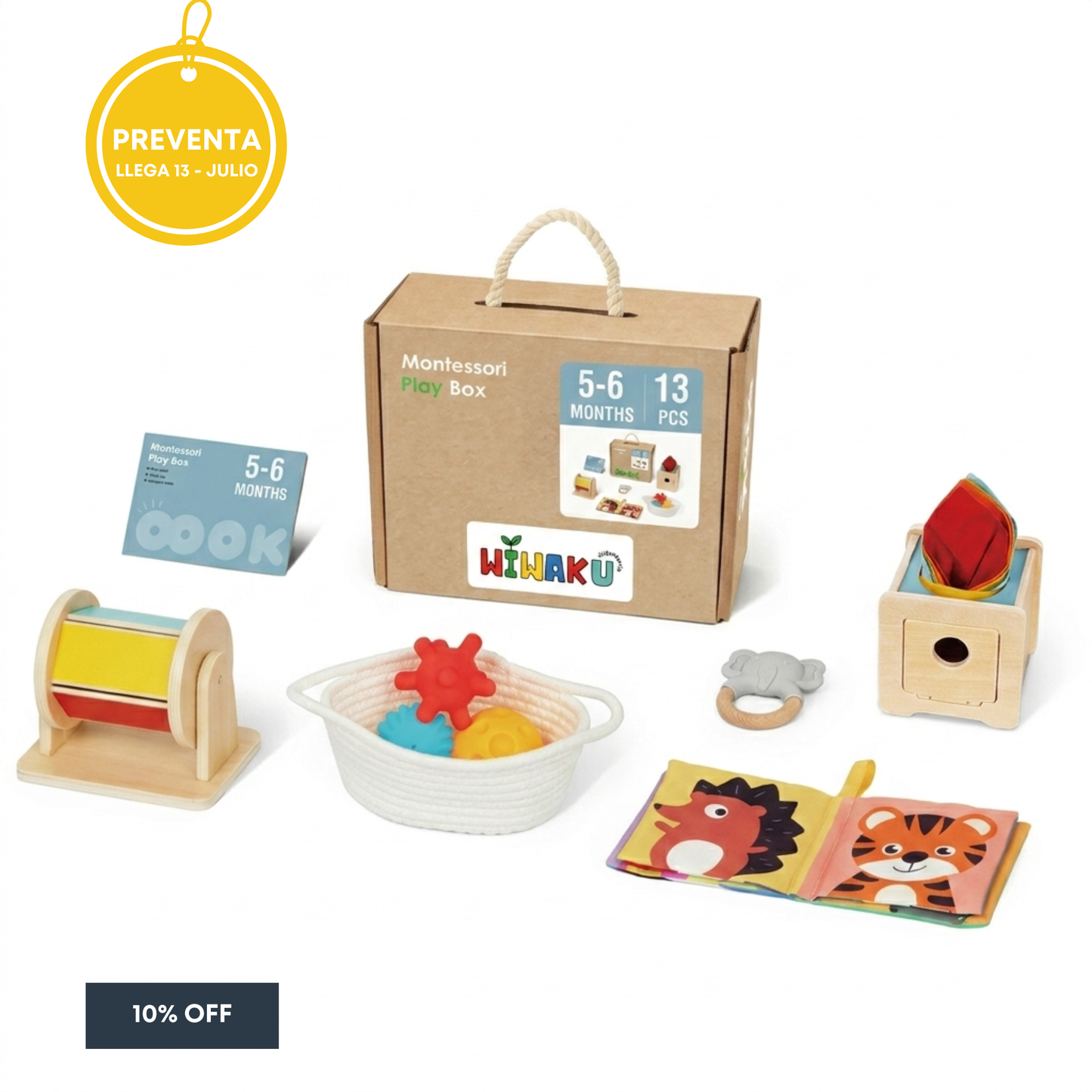 Set Montessori · Mis Primeros Juegos · 5-6 meses