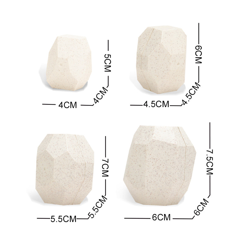 Piedras de Equilibrio · Bioplástico · 2 años+