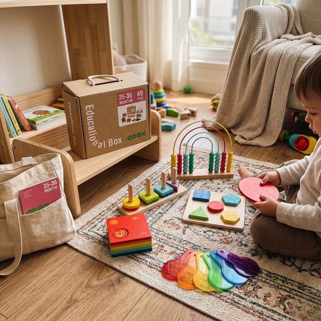 Set Montessori · Rumbo a los 3 Años · 25-36 meses