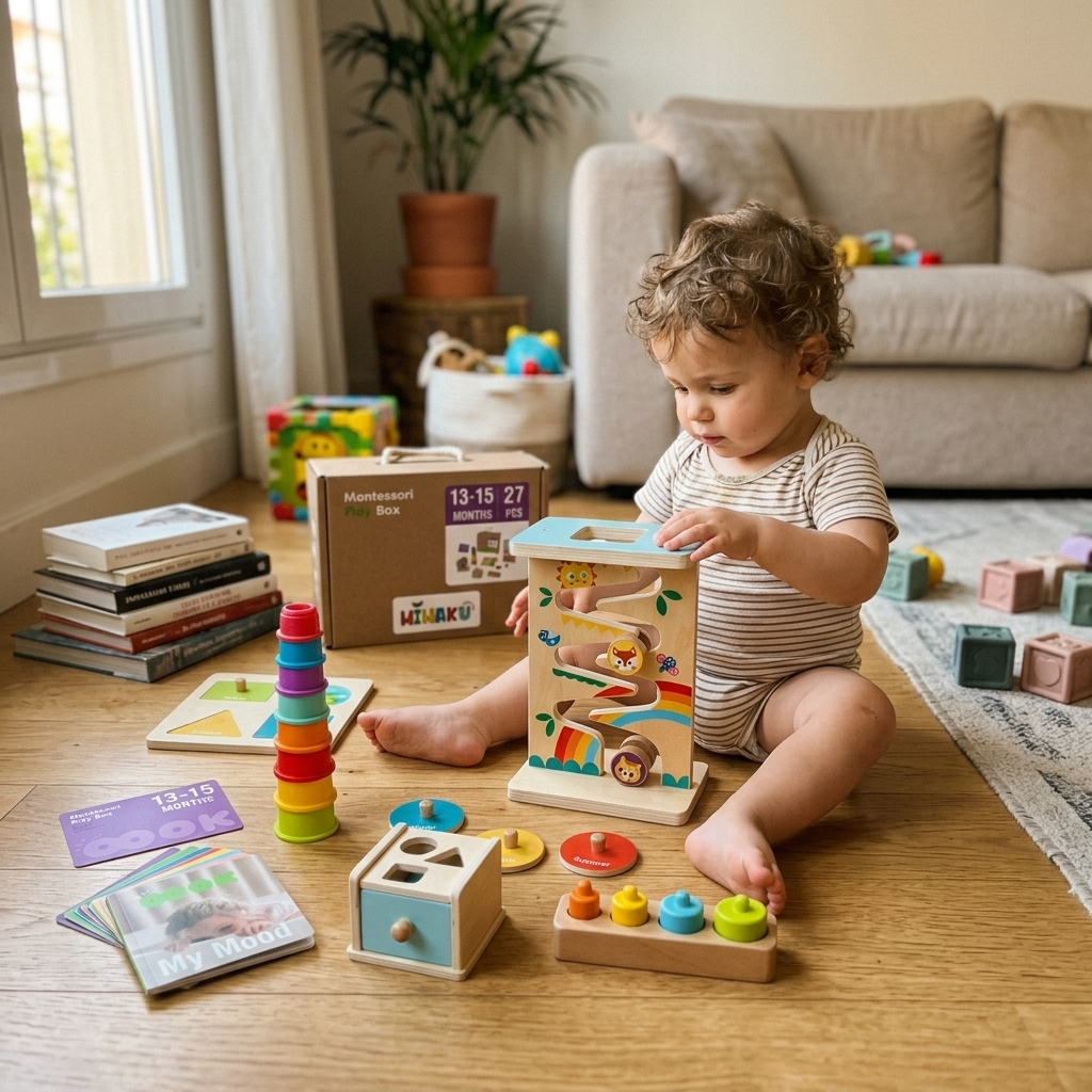 Set Montessori · Explorador · 13-15 meses · Preventa