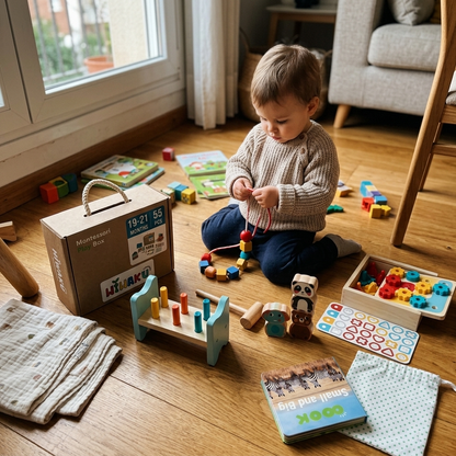 Set Montessori · Curioso · 19-21 meses