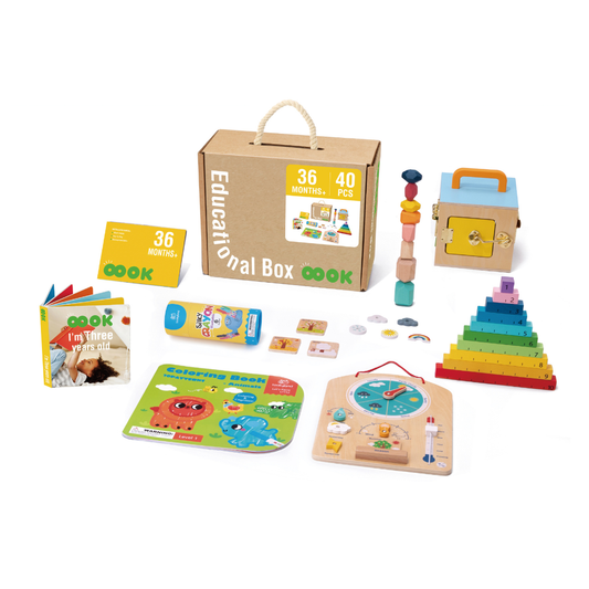 Set Educativo Montessori 6 en 1 | Etapa 36+ Meses